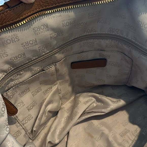 Michael Kors Pebble Leather Satchel - Picture 10 of 14